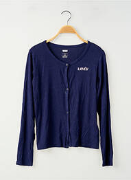 Gilet manches longues bleu LEVIS fille