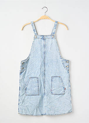 Robe courte bleu LEVI'S fille