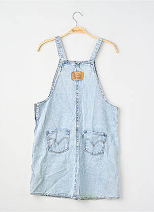 Robe courte bleu LEVI'S fille
