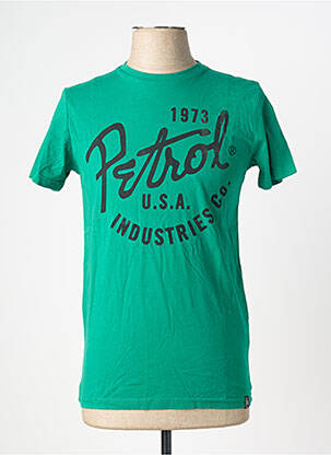 T-shirt vert PETROL INDUSTRIES garçon
