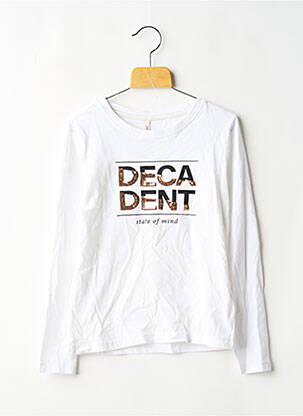 T-shirt blanc ONLY fille