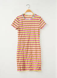 Robe mi-longue rose GUESS fille