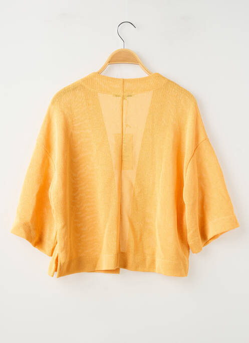 Gilet manches longues ocre GARCIA fille