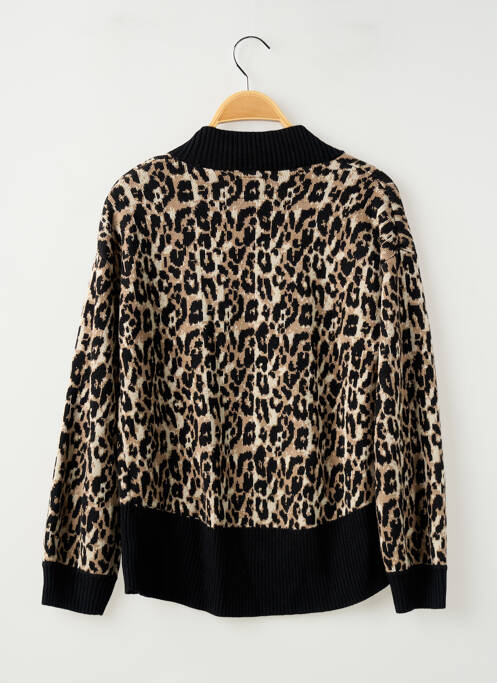 Gilet manches longues marron GUESS fille