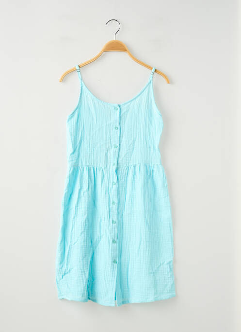 Robe mi-longue bleu ONLY fille