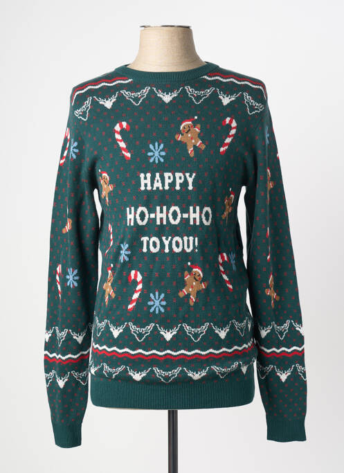 Pull vert JACK & JONES garcon