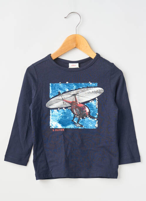 T-shirt bleu S.OLIVER garçon