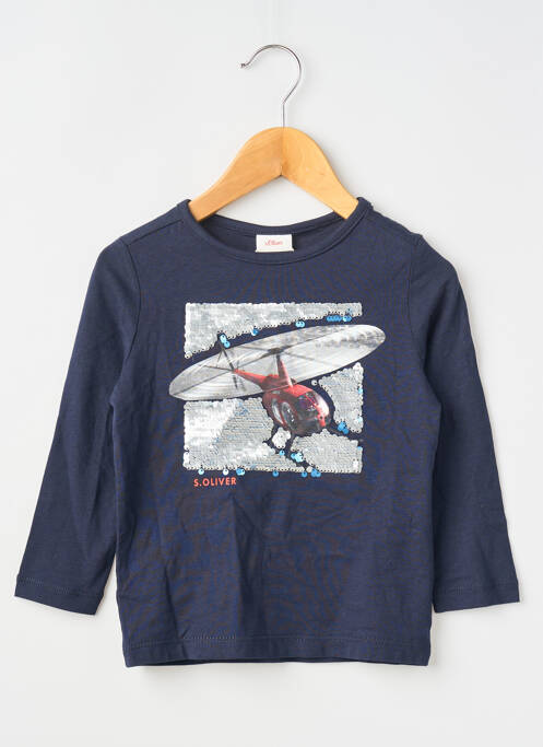 T-shirt bleu S.OLIVER garçon