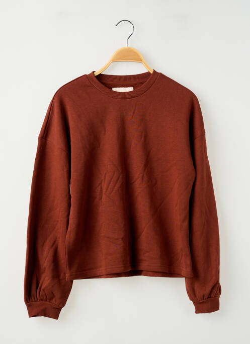 Sweat-shirt marron ONLY fille