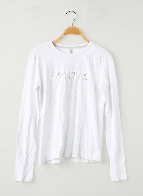 T-shirt blanc ONLY fille