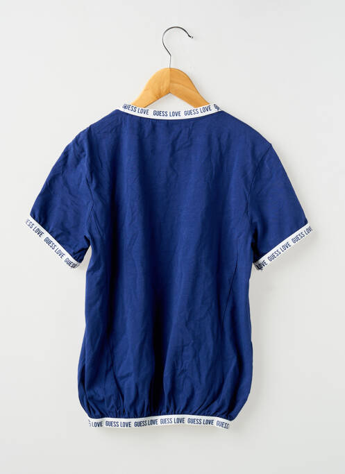 T-shirt bleu GUESS fille