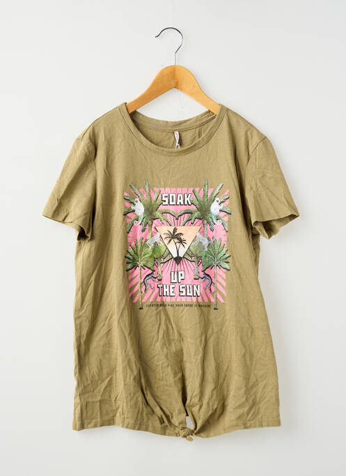 T-shirt marron ONLY fille
