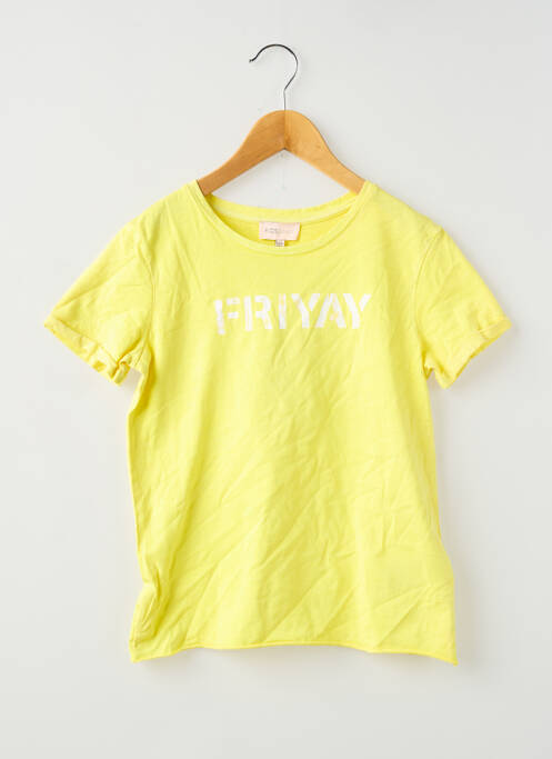 T-shirt jaune ONLY fille