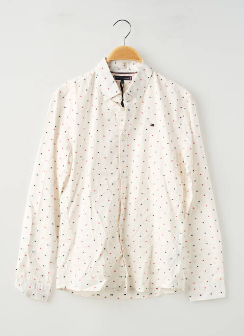 Chemise manches longues blanc TOMMY HILFIGER garçon