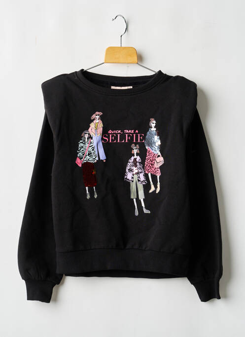 Sweat-shirt noir ONLY fille