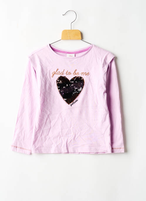 T-shirt rose S.OLIVER fille