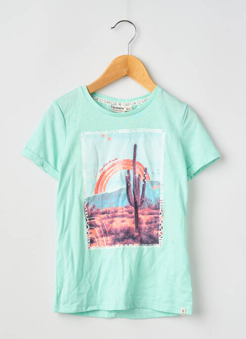 T-shirt bleu GARCIA fille