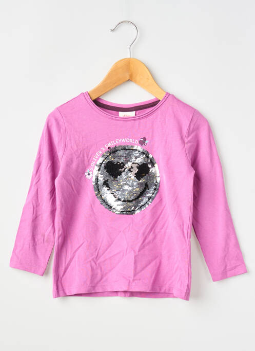 T-shirt rose S.OLIVER fille
