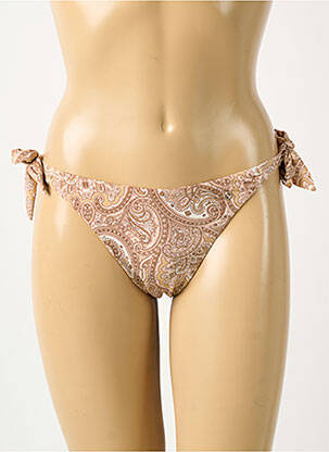 Bas de maillot de bain beige ONLY femme