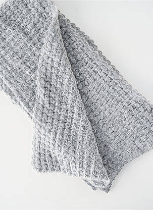 Echarpe gris MORE & MORE femme