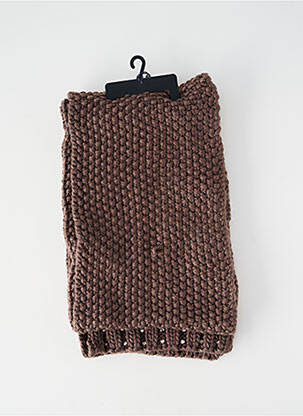Echarpe marron HERMAN homme