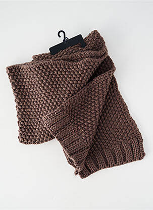 Echarpe marron HERMAN homme