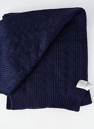 Echarpe bleu SUPERDRY femme