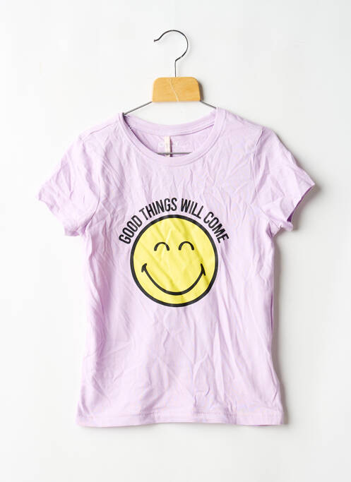 T-shirt violet ONLY fille