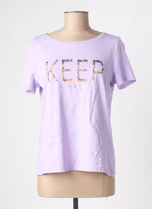 T-shirt violet STREET ONE femme