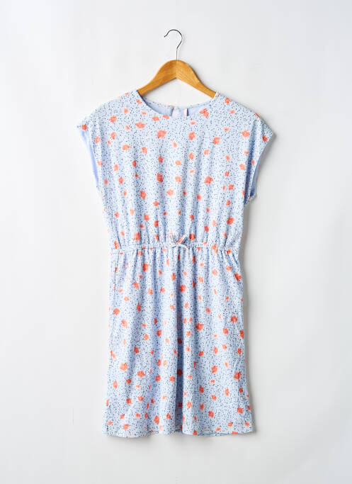 Robe mi-longue bleu ONLY fille
