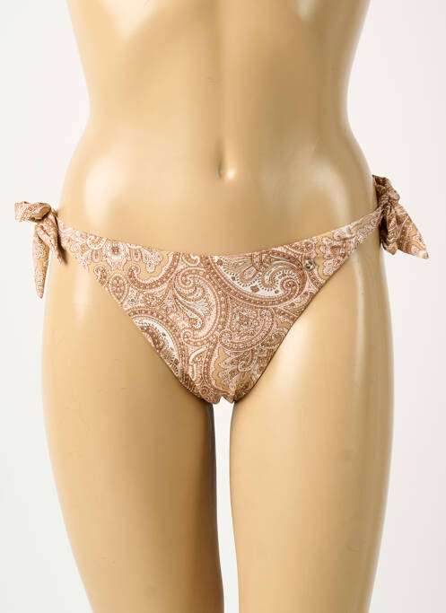 Bas de maillot de bain beige ONLY femme