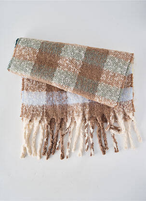 Echarpe marron PIECES femme