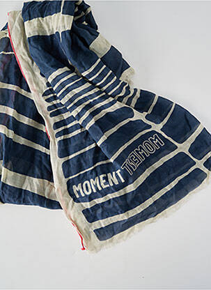 Foulard bleu MBYM femme