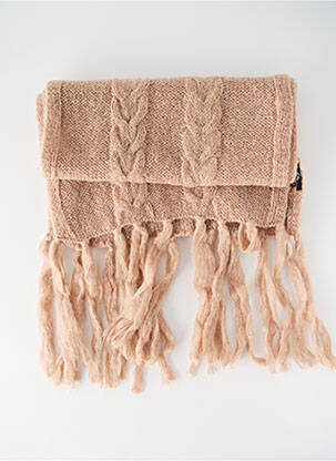 Echarpe beige MANGO femme