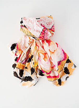 Foulard rose GUESS femme