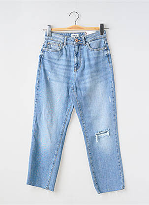 Jean coupe mom bleu ONLY femme