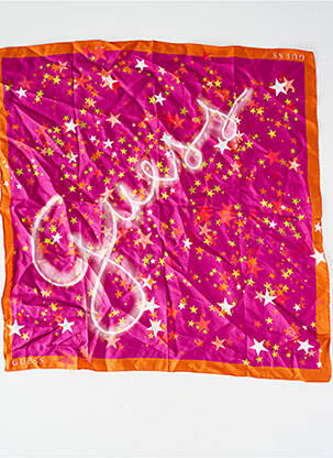 Foulard violet GUESS femme