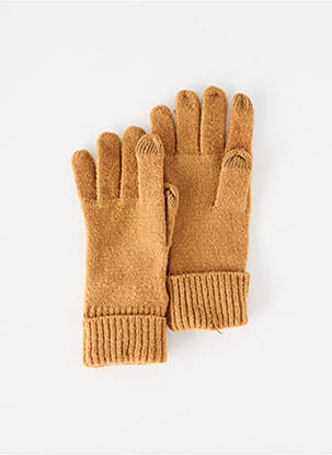 Gants marron MANGO femme