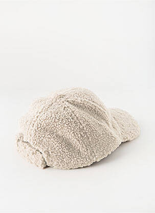 Casquette beige PIECES femme