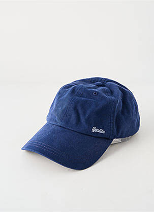 Casquette bleu SUPERDRY homme