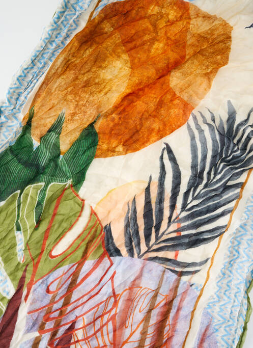 Foulard bleu MBYM femme