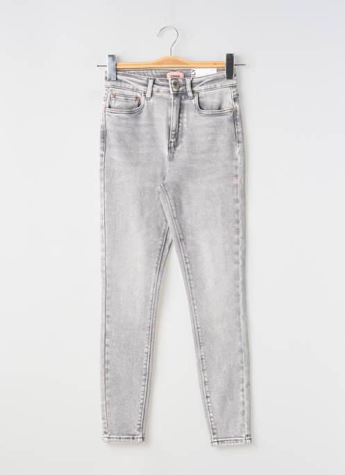 Jeans skinny gris ONLY femme