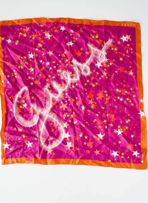 Foulard violet GUESS femme