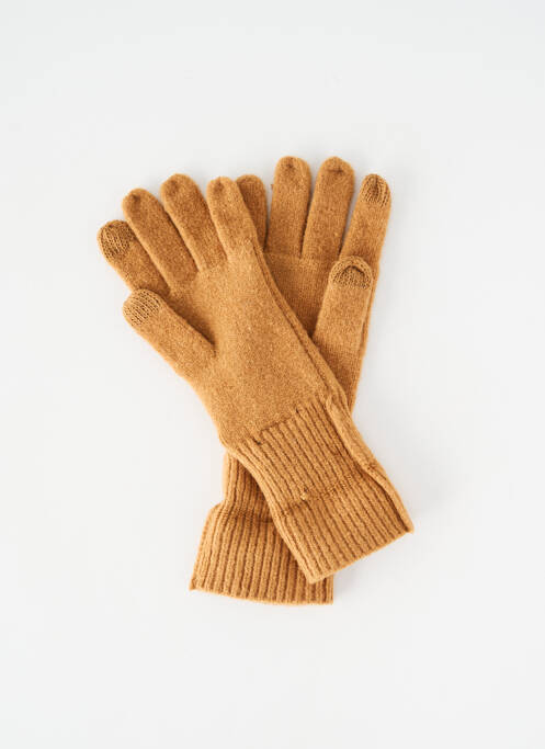 Gants marron MANGO femme