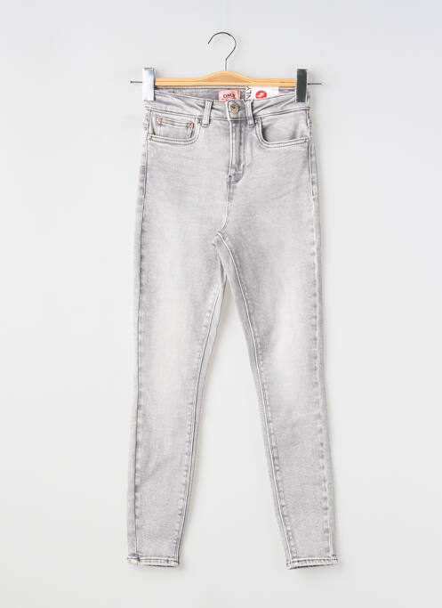 Jeans skinny gris ONLY femme