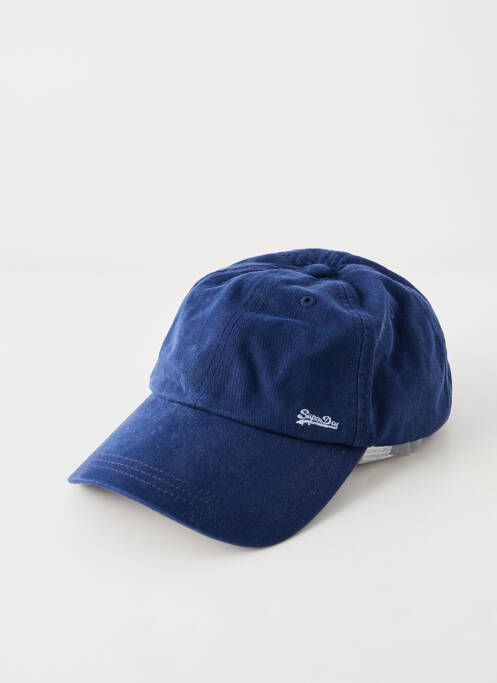 Casquette bleu SUPERDRY homme