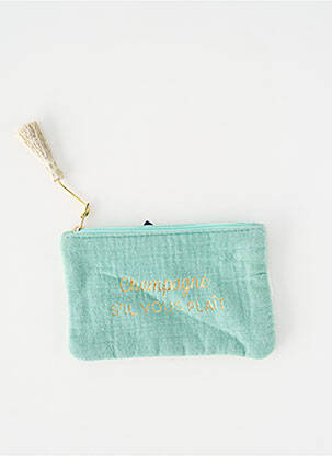 Pochette vert DODI femme
