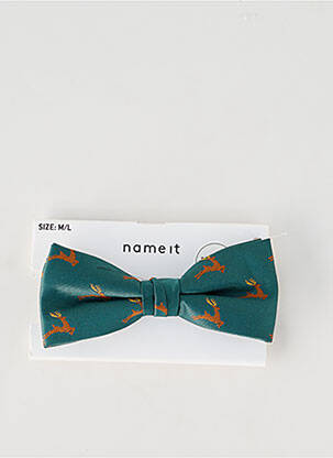 Noeud papillon vert NAME IT garçon