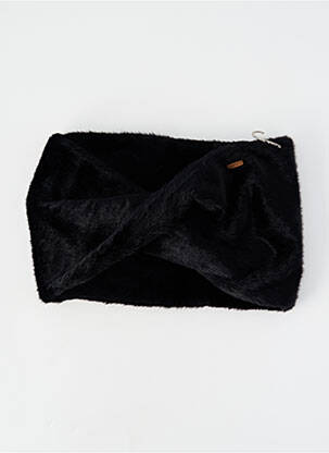 Col / tour de cou noir BARTS femme