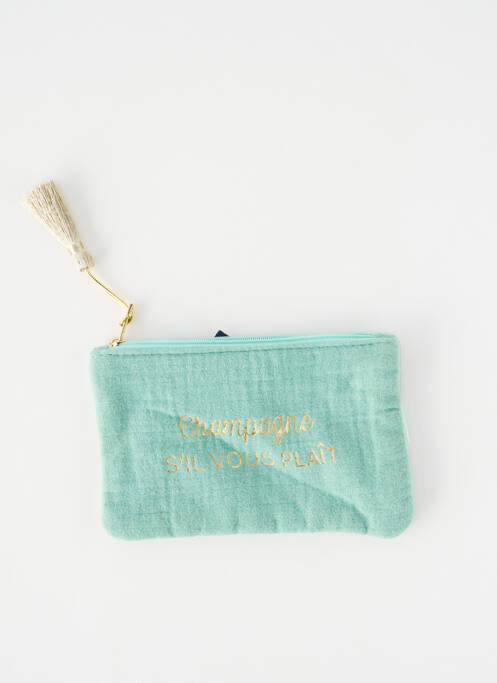 Pochette vert DODI femme